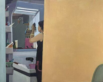Six O\'Clock in the Morning - a Paint Artowrk by Lotus